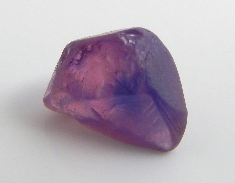 Thumbnail: Purple Tunduru Sapphire Facet Rough 0.3 Grams (#315p)