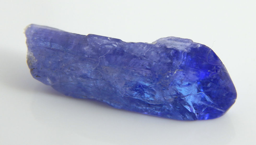 Thumbnail: Natural Tanzanite Terminated Crystal 1.9 Grams (#64)