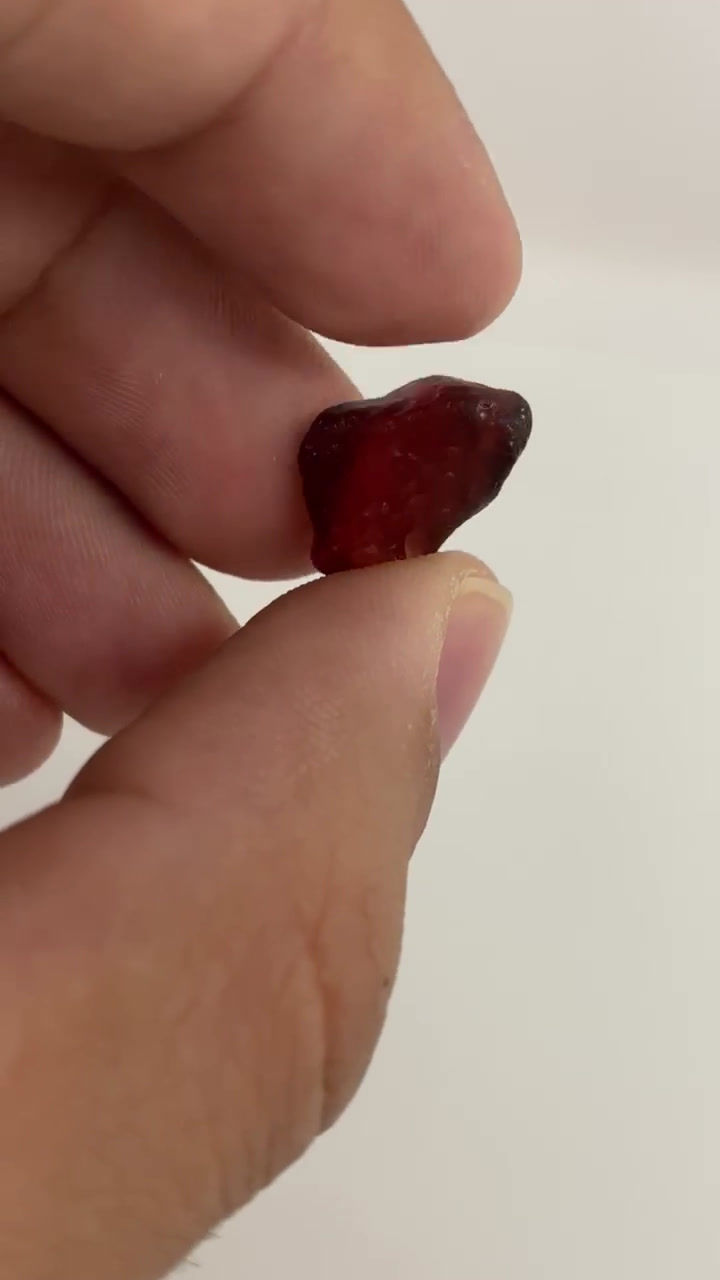 Thumbnail: Umba  Red Garnet Facet Rough 2.0 Grams (#114p)