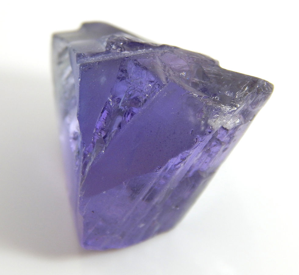 Thumbnail: Fancy Tanzanite Facet Rough 8.79g (346p)