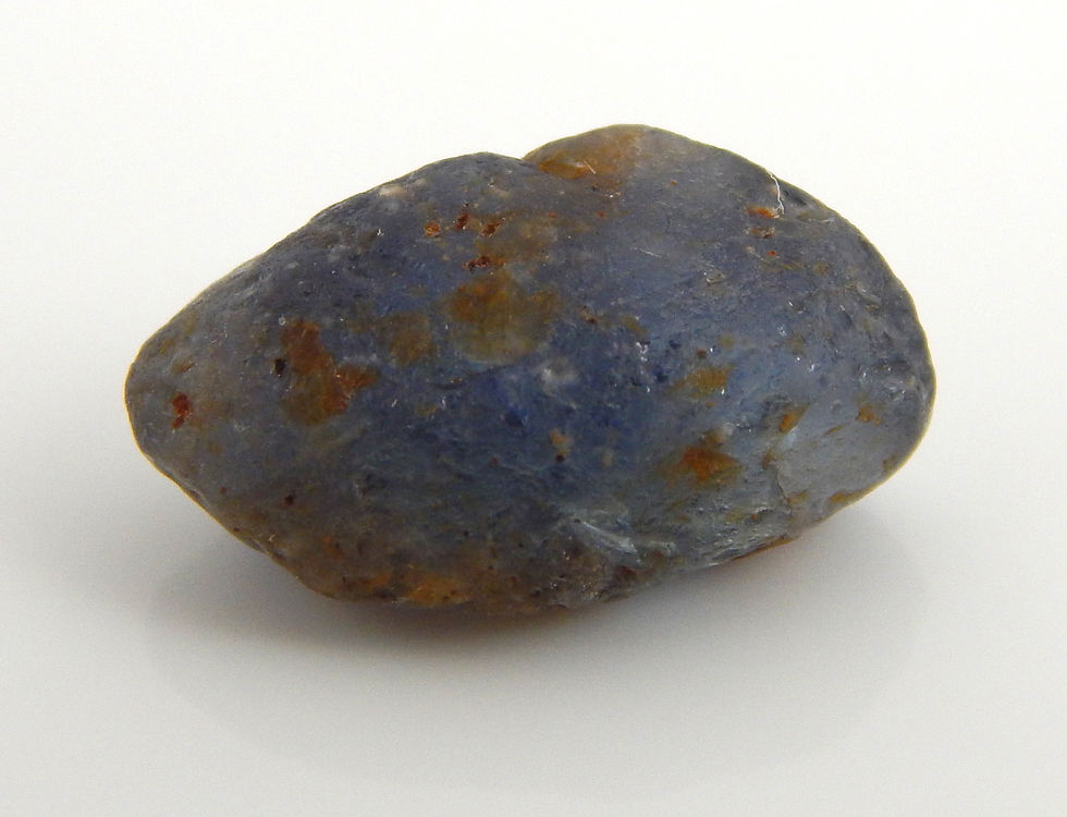 Thumbnail: Umba Blue Sapphire Facet Rough 1.5 Grams (#77p)