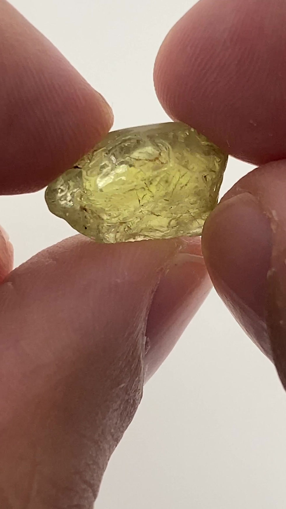 Thumbnail: Chrysoberyl Facet Rough 1.75g (53p)