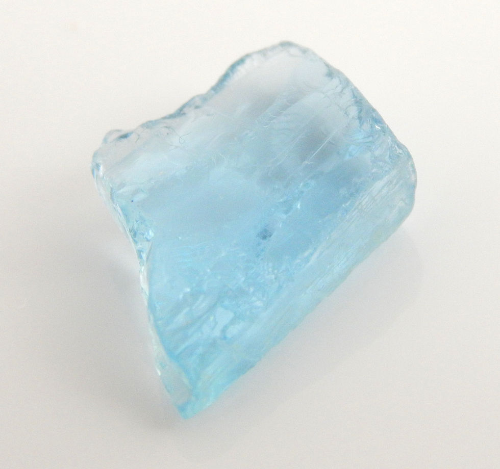 Thumbnail: Aquamarine Facet Rough 1.4 Grams (#93p)