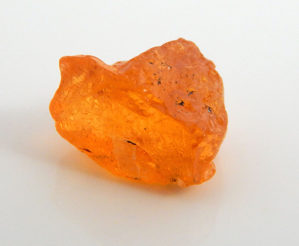 Thumbnail: Spessarite Garnet Facet Rough 0.9 Grams (#146p)