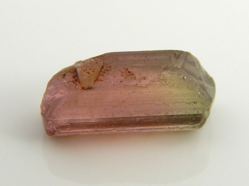 Thumbnail: Nigerian Ofiki Tourmaline Facet Rough 0.8 Grams (#185p)