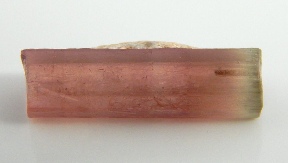 Thumbnail: Nigerian Ofiki Watermelon Tourmaline Facet Rough 1.5 Grams (#160p)