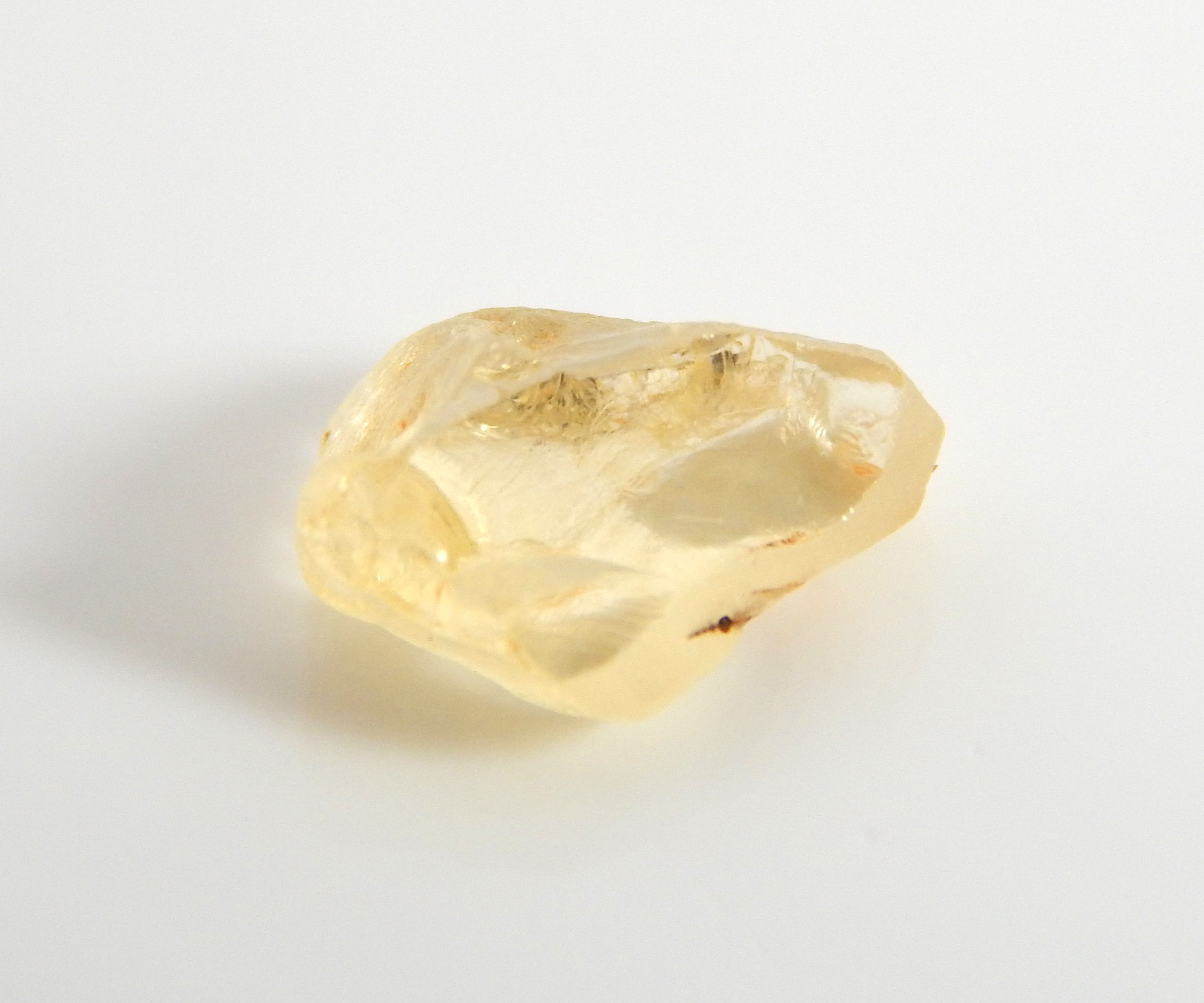 Yellow Sapphire facet rough 0.42g (1714p)