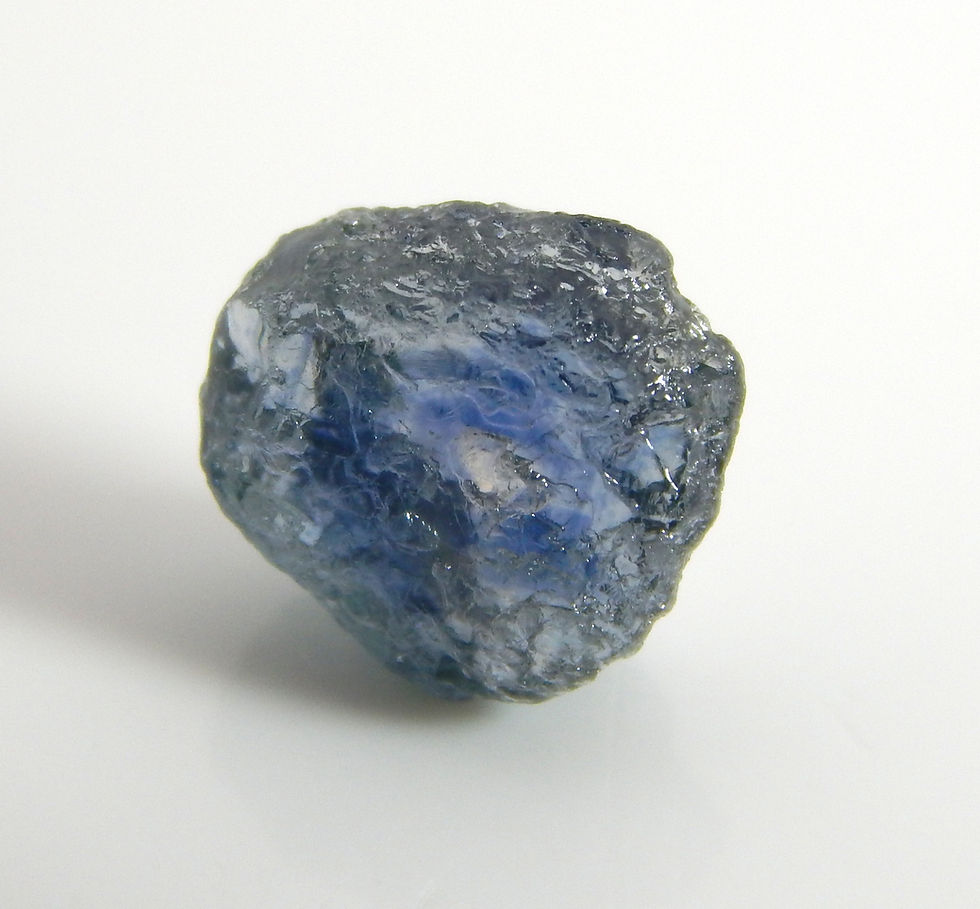 Heated Montana Sapphire facet rough 0.44g (1518p)