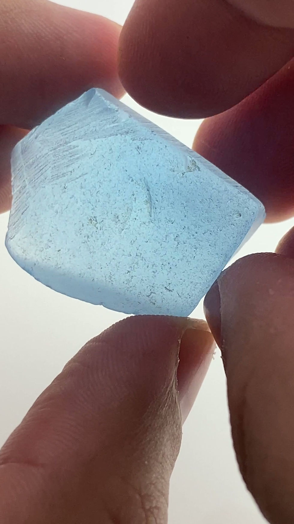 Thumbnail: Sky Blue Topaz Facet Rough 18.60g (326p)
