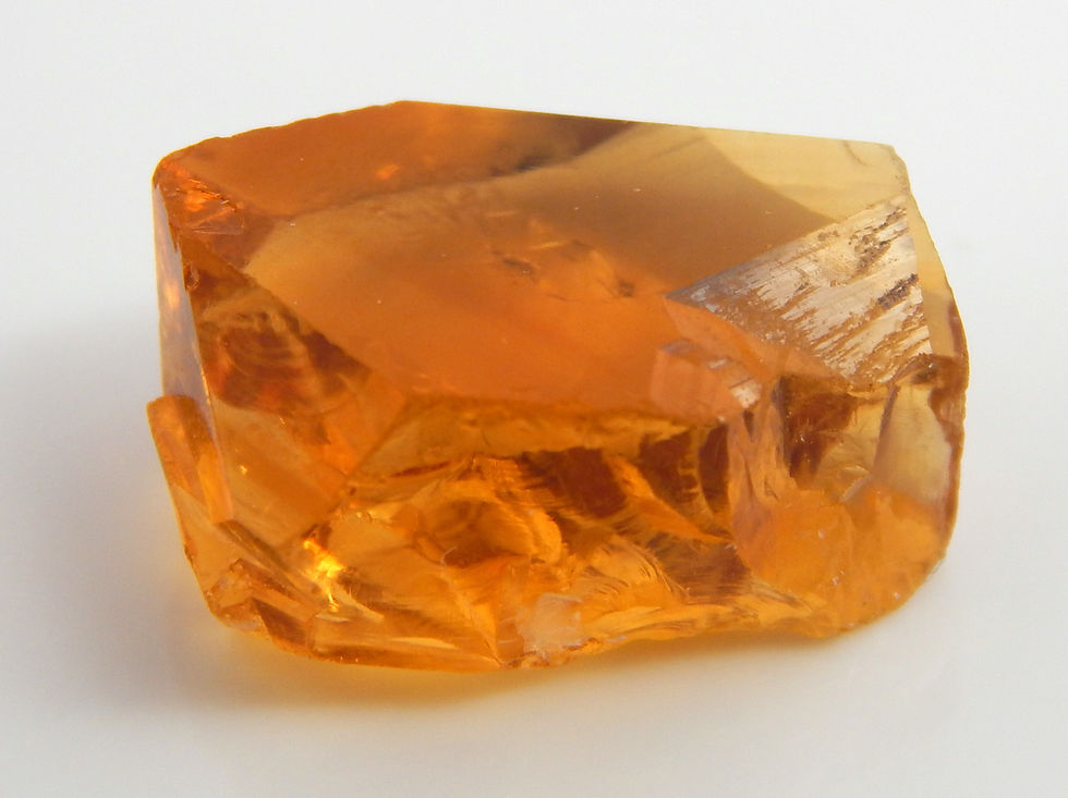 Thumbnail: Select Orange Citrine Facet Rough 2.4 Grams (#59p)