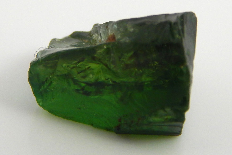 Thumbnail: Chrome Tourmaline Facet Rough 1.0 Grams  (#449p)