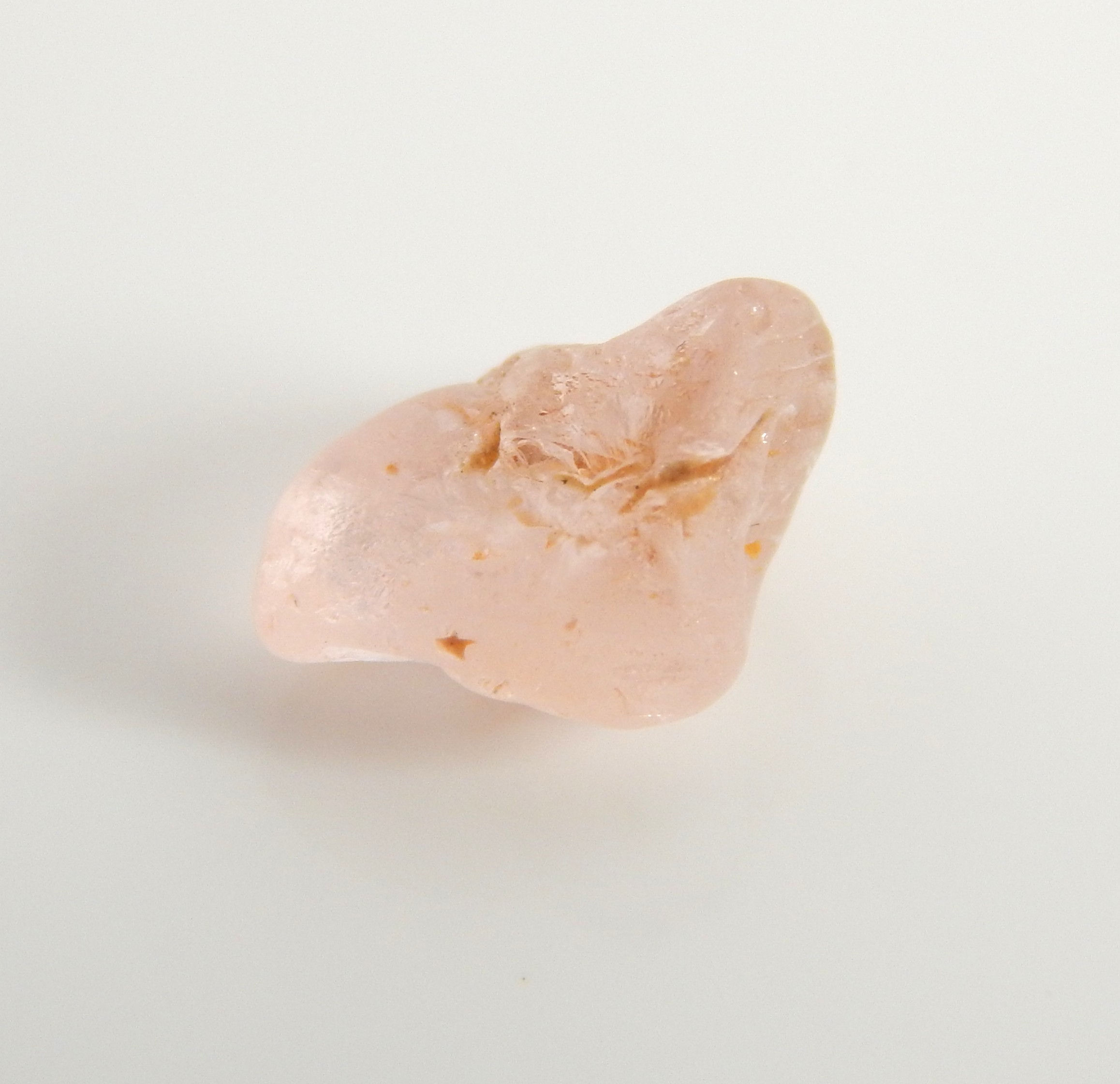 Peach Sapphire facet rough 0.41g (1576p)