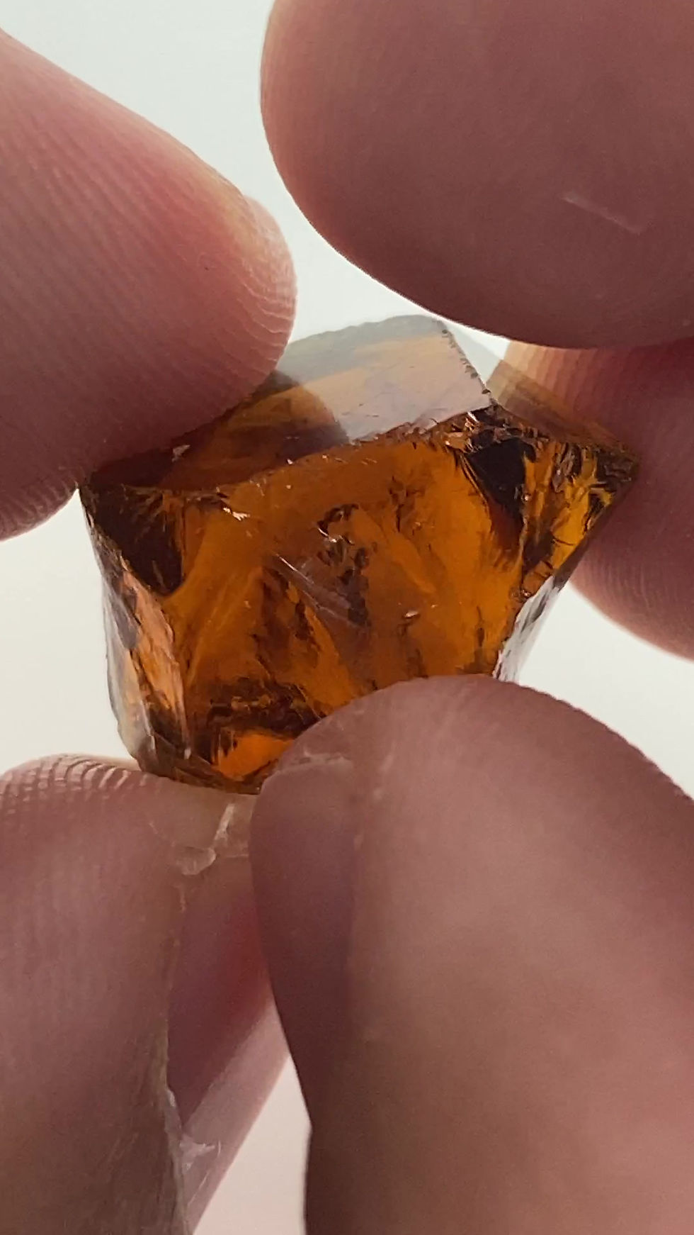 Thumbnail: Red Citrine Facet Rough 3.47g (120p)