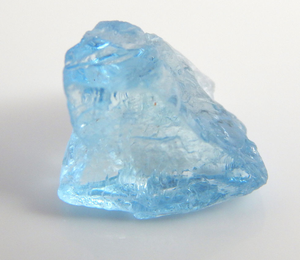 Thumbnail: Aquamarine Facet Rough 1.2 Grams (#109p)