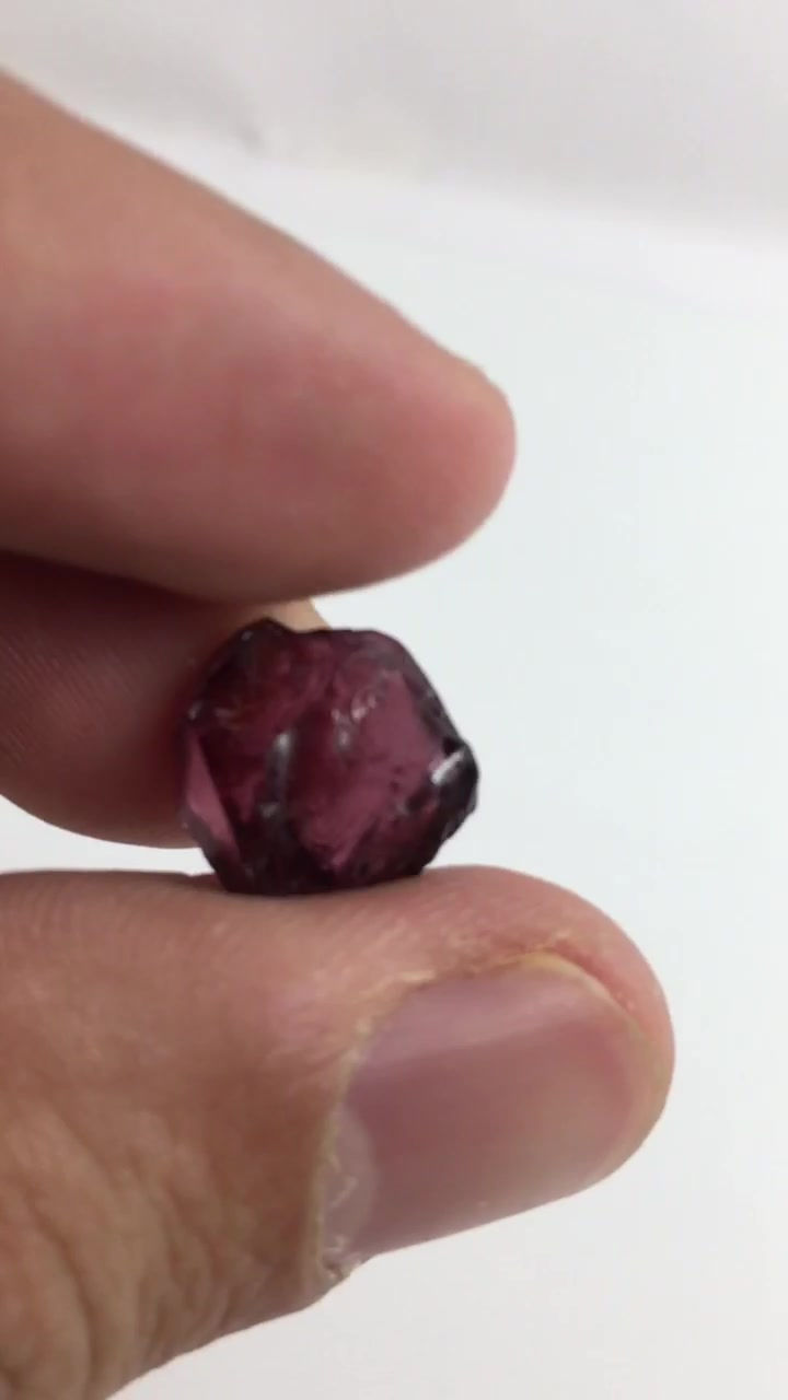 Thumbnail: Rhodolite Garnet Top facet Grade 1.6 Grams (#33p)