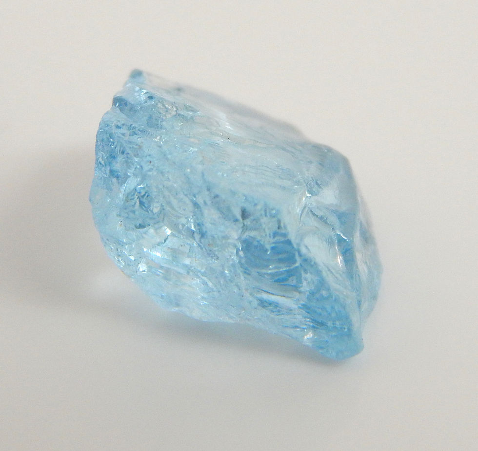 Thumbnail: Aquamarine Facet Rough 1.0 Grams (#77p)