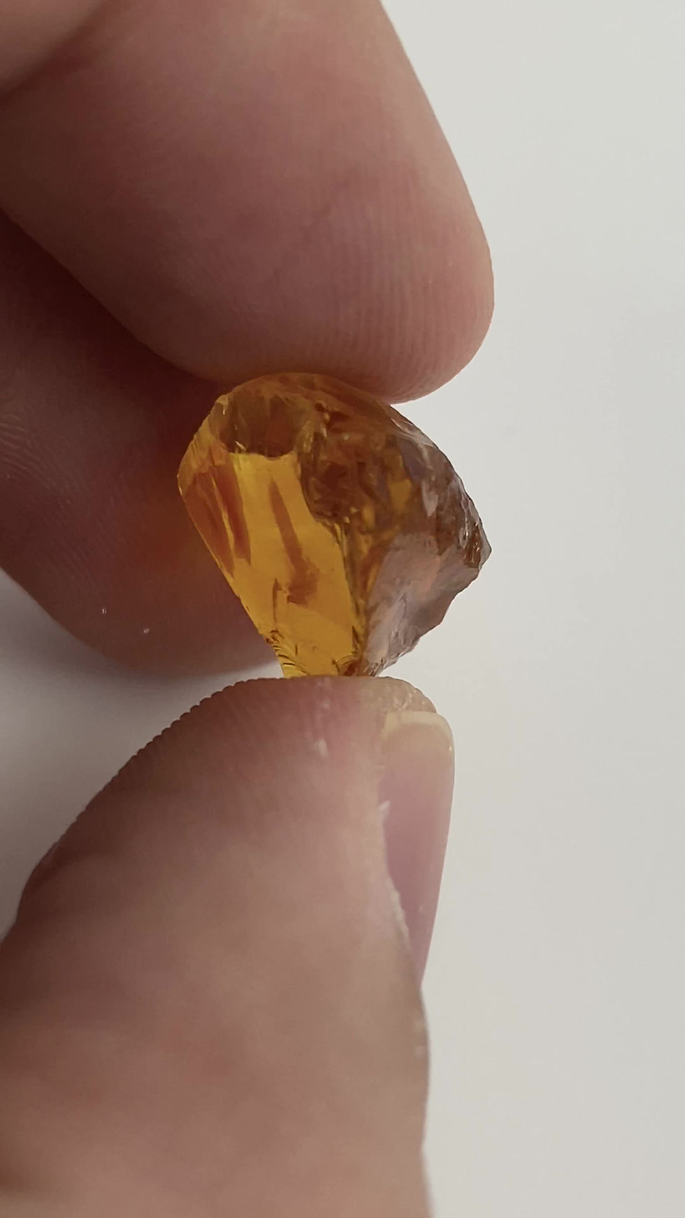 Thumbnail: Select Orange Citrine Facet Rough 2.3 Grams (#39p)