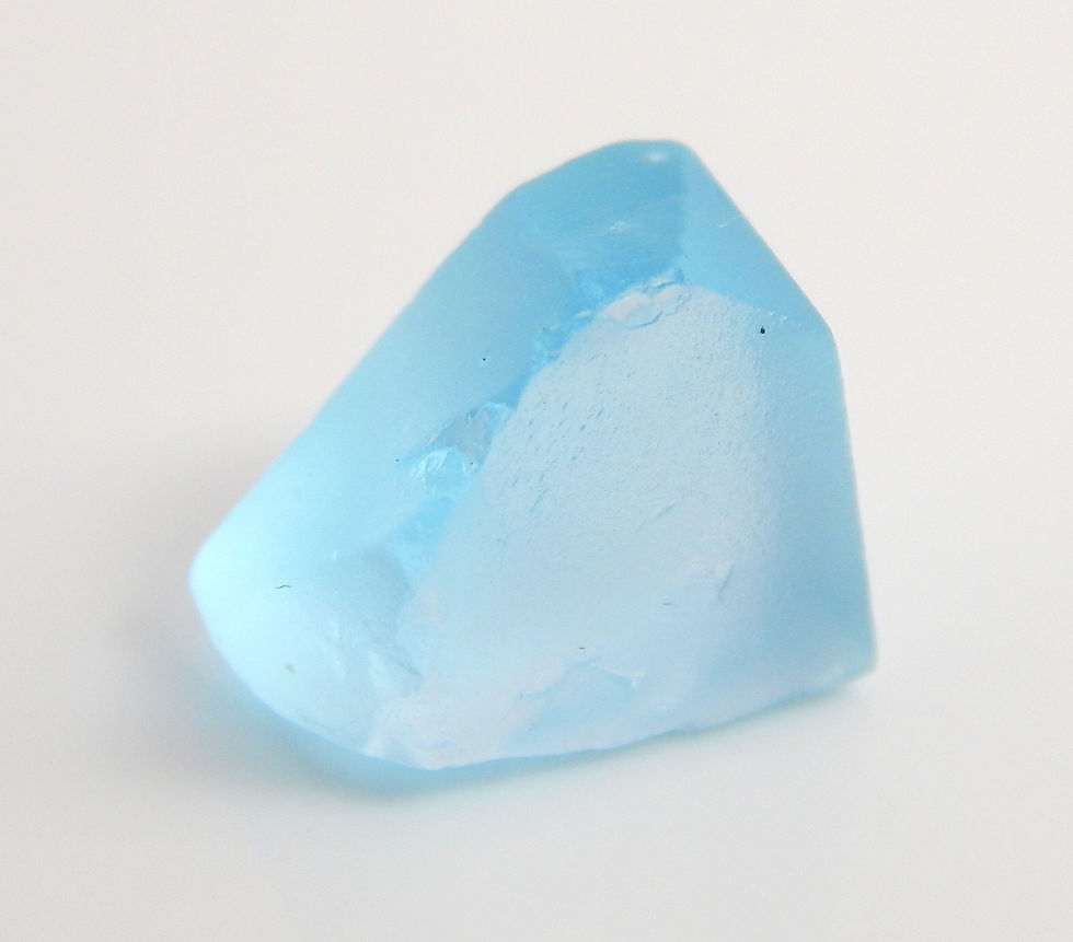 Thumbnail: Sky Blue Topaz Top Facet Grade Rough 1.7 Grams (#15)