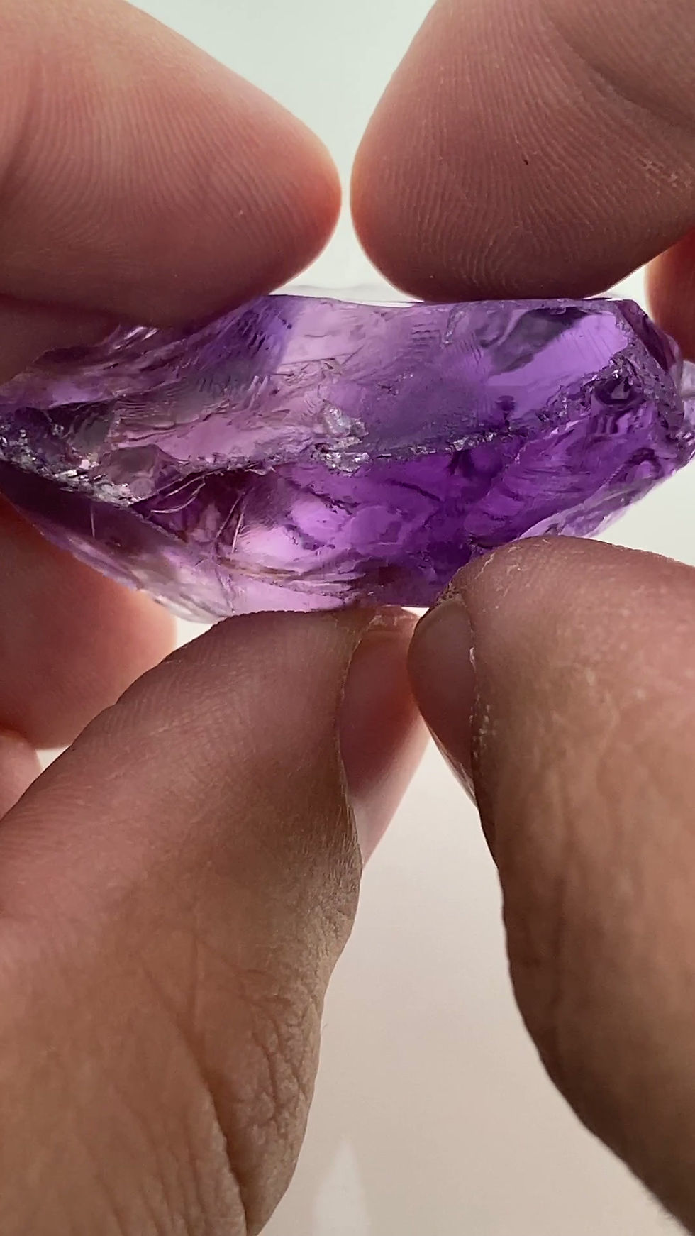 Thumbnail: Amethyst facet rough 22.64g (151p)