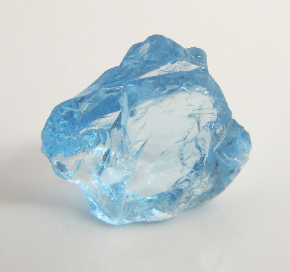 Thumbnail: Aquamarine Facet Rough 1.0 Gram (#76p)