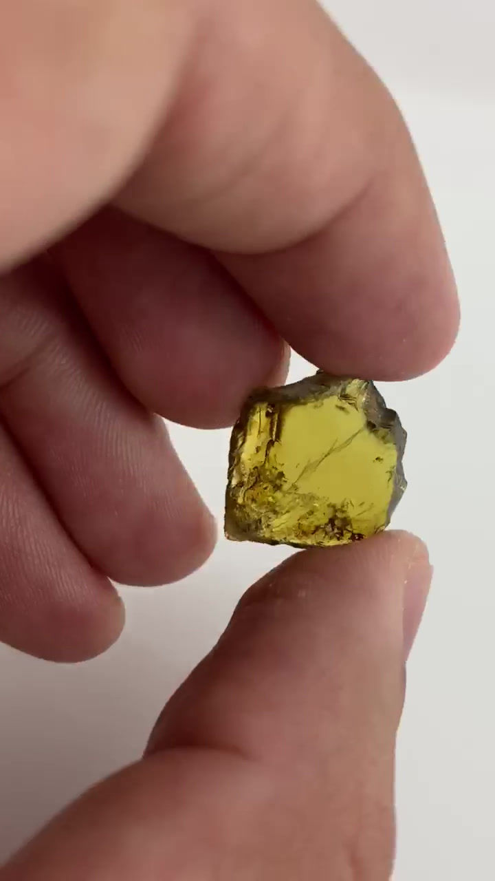 Thumbnail: Sphene Facet Rough 1.9 Grams (#7p)
