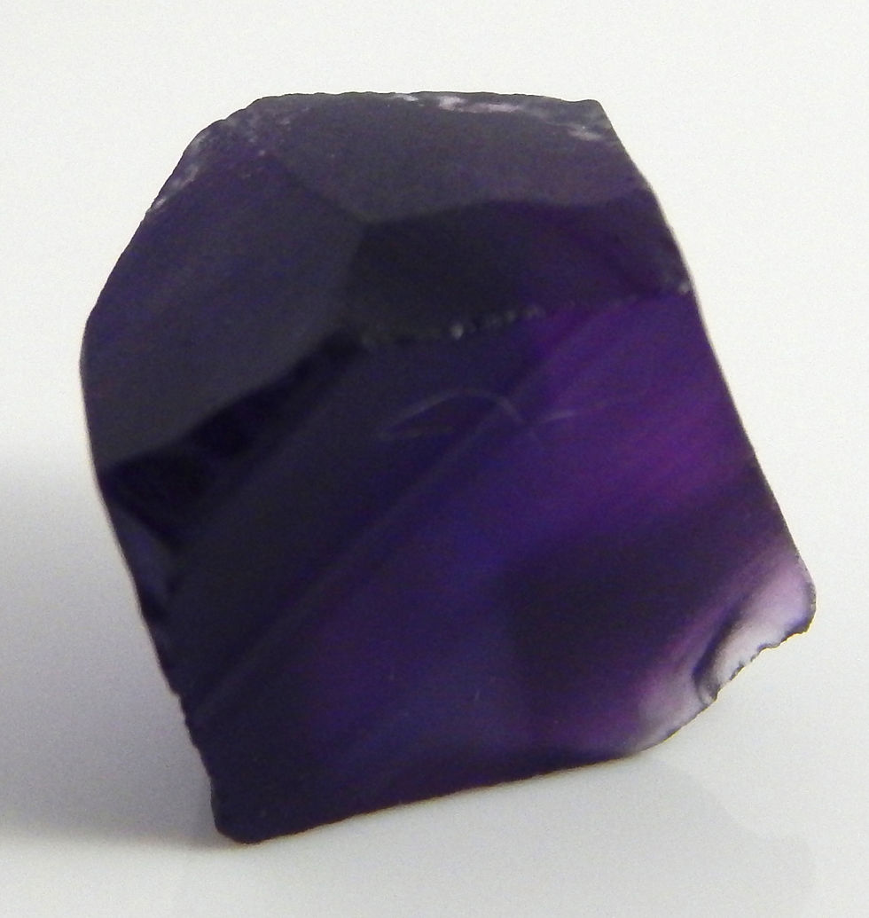 Thumbnail: Top Facet Grade Rough Dark Purple Amethyst 2.1 Grams (#20)