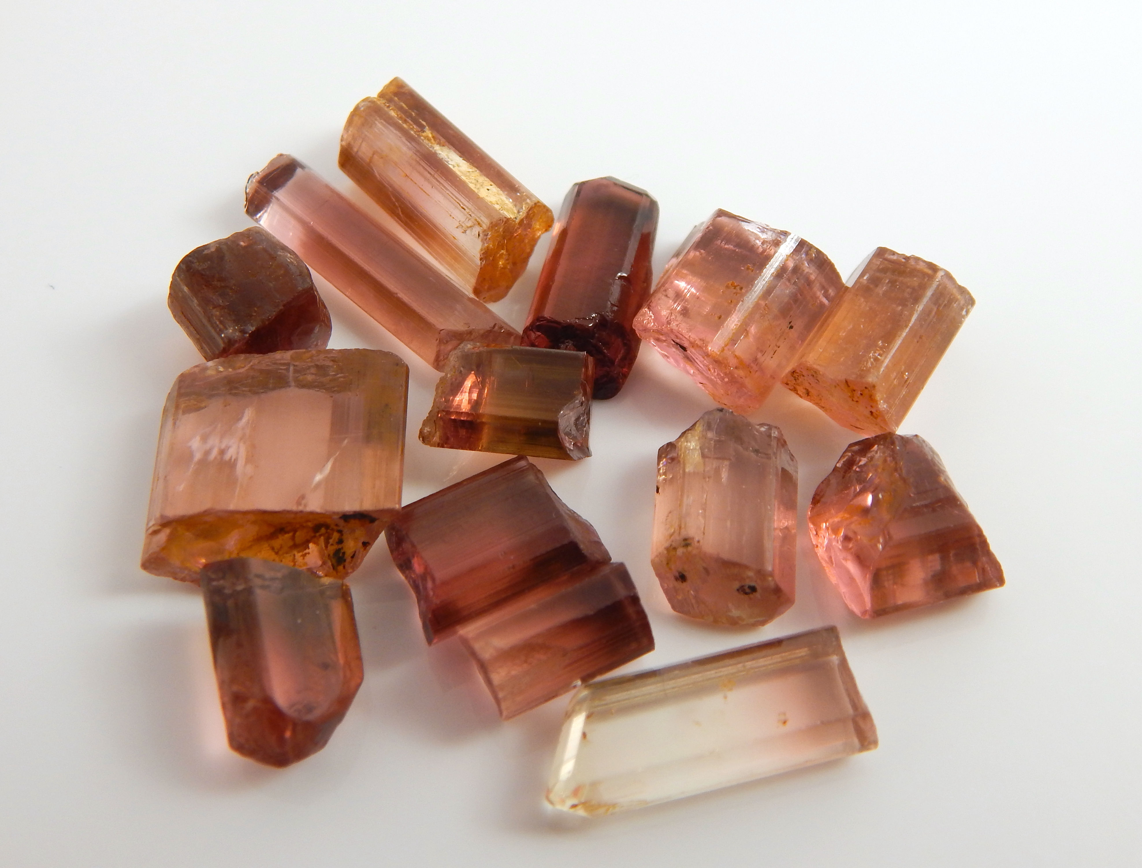 Pink Congo Tourmaline Facet Rough Parcel 14.7 Grams (#528p)