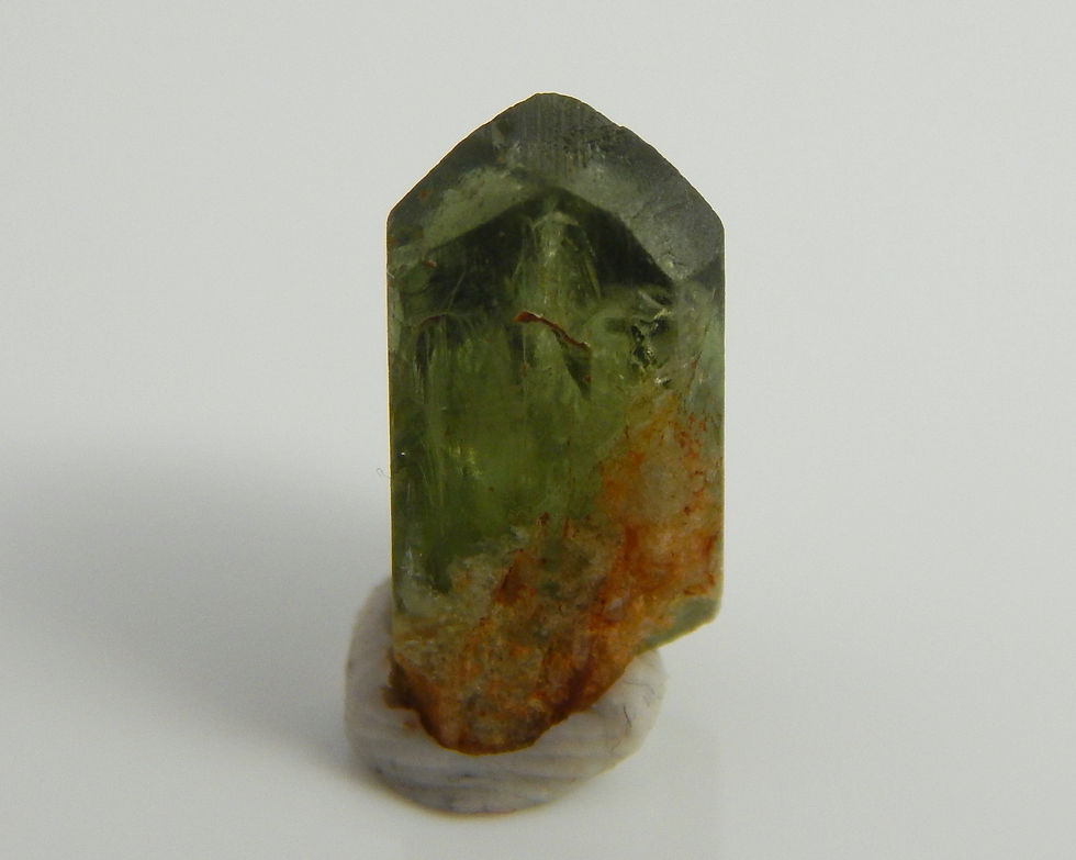 Green Diopside Terminated Rough 1.3 Grams (#4)
