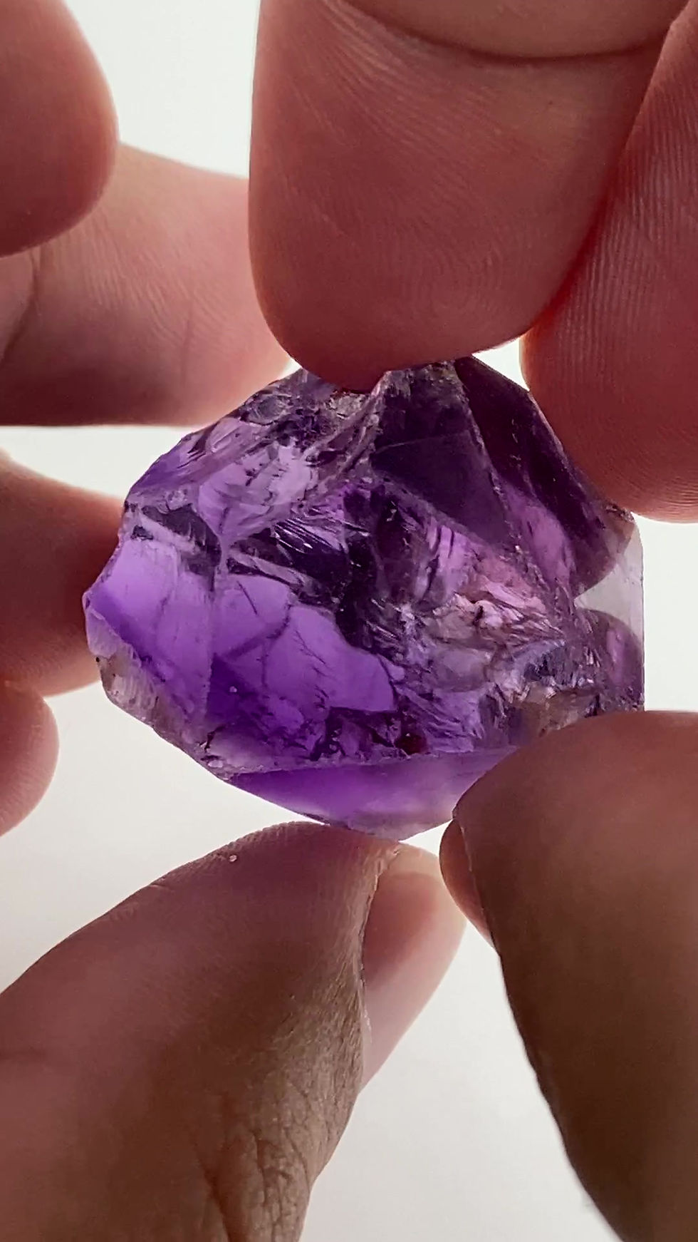 Thumbnail: Select Amethyst Facet Rough 27.18g (137p)