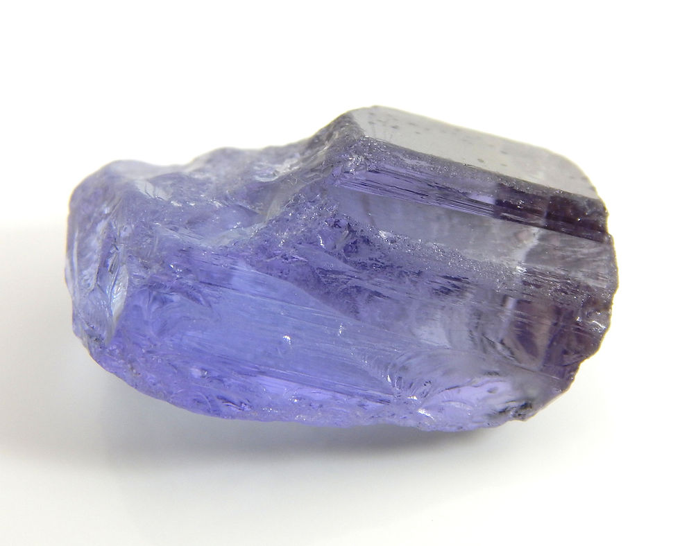 Thumbnail: Natural Fancy Tanzanite Rough 7.29g (324p)