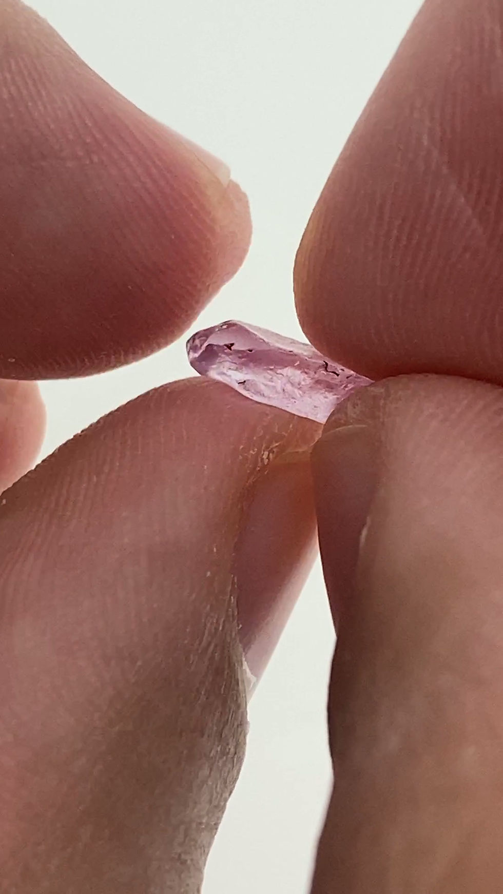 Thumbnail: Pink Sapphire facet rough 0.38g (1737p)