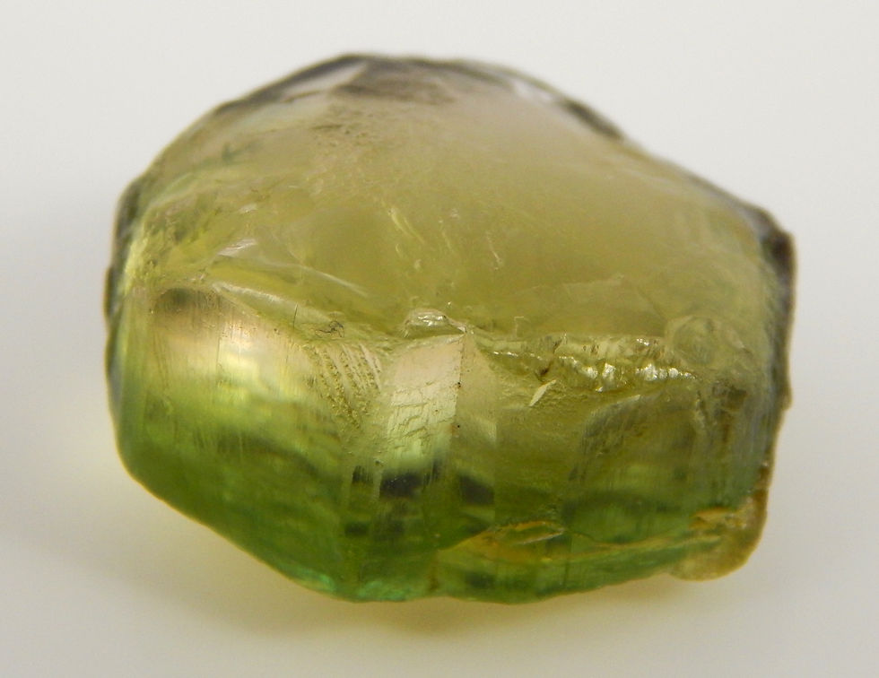 Thumbnail: Green/Yellow Nigerian Tourmaline Facet Rough 5.4 Grams (#452p)