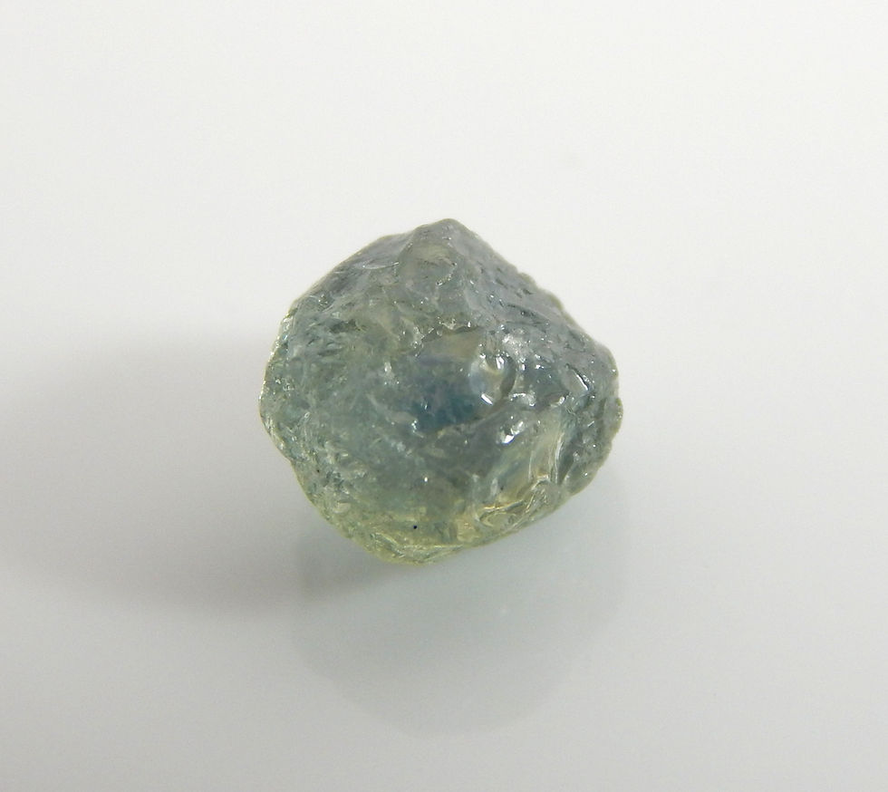 Thumbnail: Heated Montana Sapphire facet rough 0.39g (1731p)