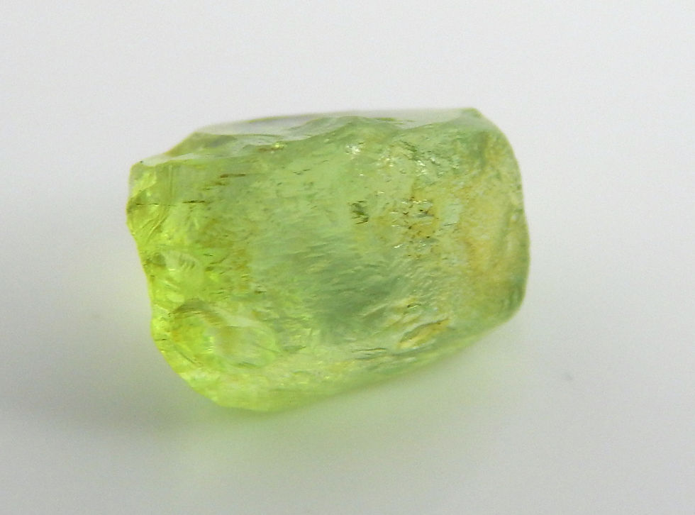 Thumbnail: Mint Peridot Facet Rough 0.7 Grams (#18p)