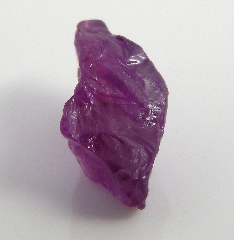 Thumbnail: Purple Umba Sapphire Facet Rough 0.5 Grams (#30p)