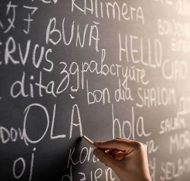Schreiben mehrsprachiger Wörter