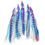 Thumbnail: 5" Squid Skirt Crinkle Random Colors - 100 pieces