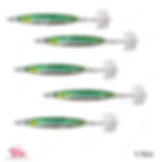 Thumbnail: 1.5oz Colt Sniper jig with Mustad Hook - 5 pieces