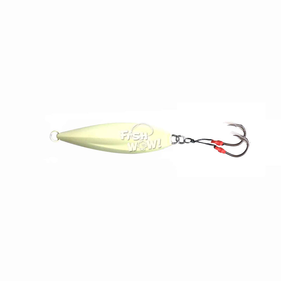 Thumbnail: 250g Flat Fall Jig Random Colors - 5 pieces