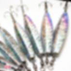 Diamond Jig Mylar Holographic Laser jigs with a Treble Hook