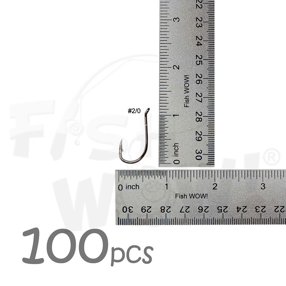 Thumbnail: 2x Octopus Hook - 100 pieces (Bulk Pack)