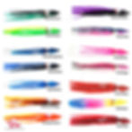 4-3/4 inch Squid Skirts Hoochies 12cm Octopus Fishing Soft Lure