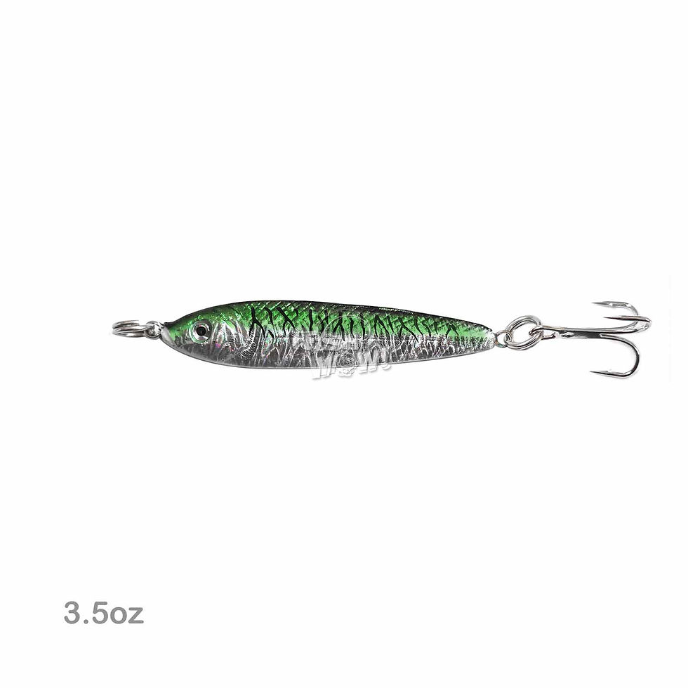 Thumbnail: 3.5oz Mega live bait jig - 5 pieces