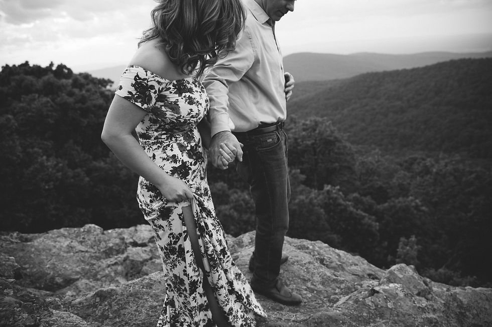 Mountain Engagement Photos // Virginia Wedding Photographer // Nashville Wedding Photographer
