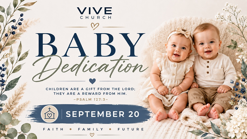 Baby Dedication