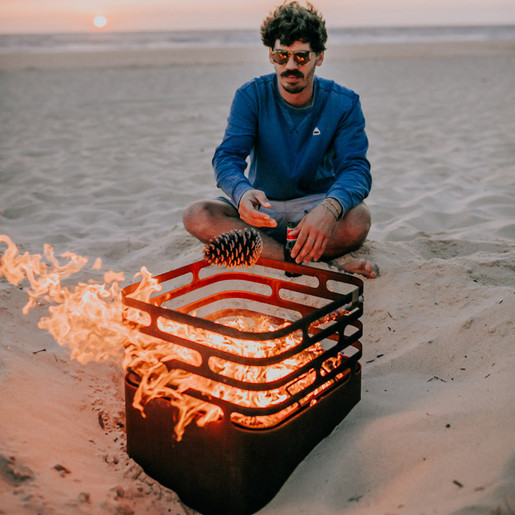 CUBE Feuerkorb von Höfats