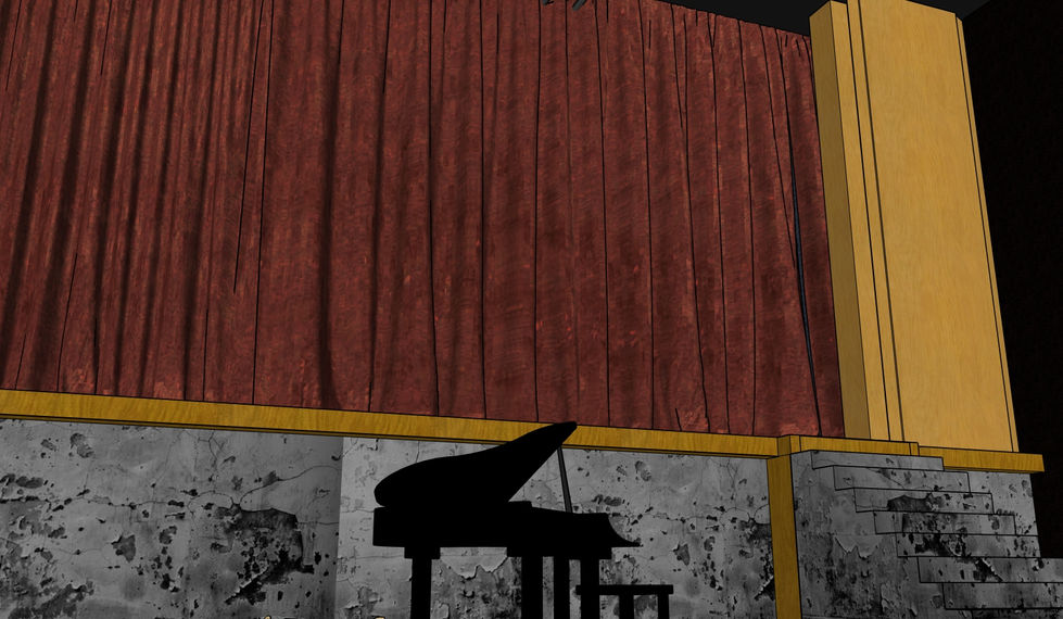 View from the orchestra pit