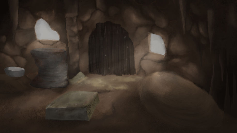 Cave concept art