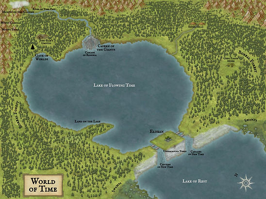 World of Time map