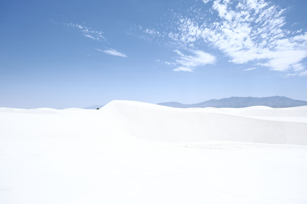 A Campervan Trip to White Sands National Park